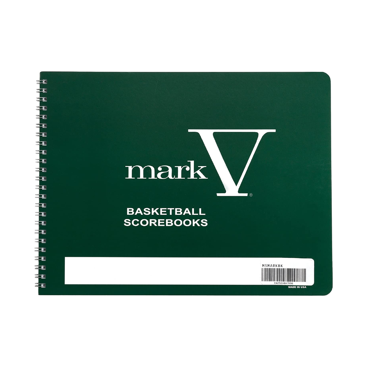 Mark V Basketball Scorebook Tuffy Brooks Sporting Goods