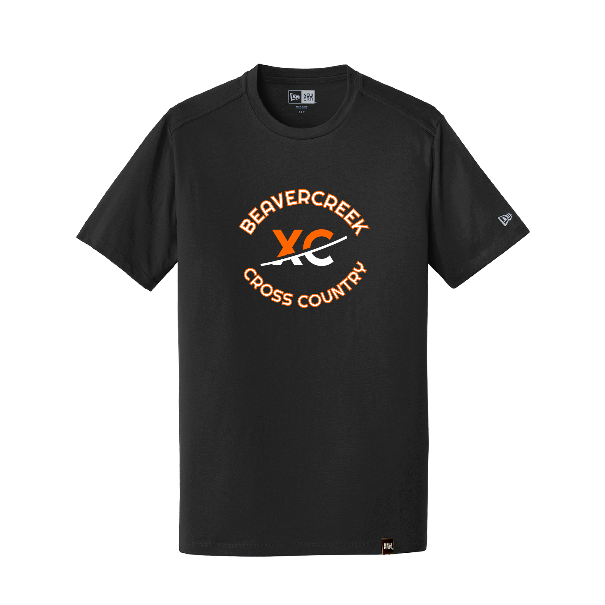 Beavercreek Cross Country New Era Heritage Blend Crew Tee