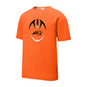 Beavercreek Football Tri-Blend Wicking Raglan Tee