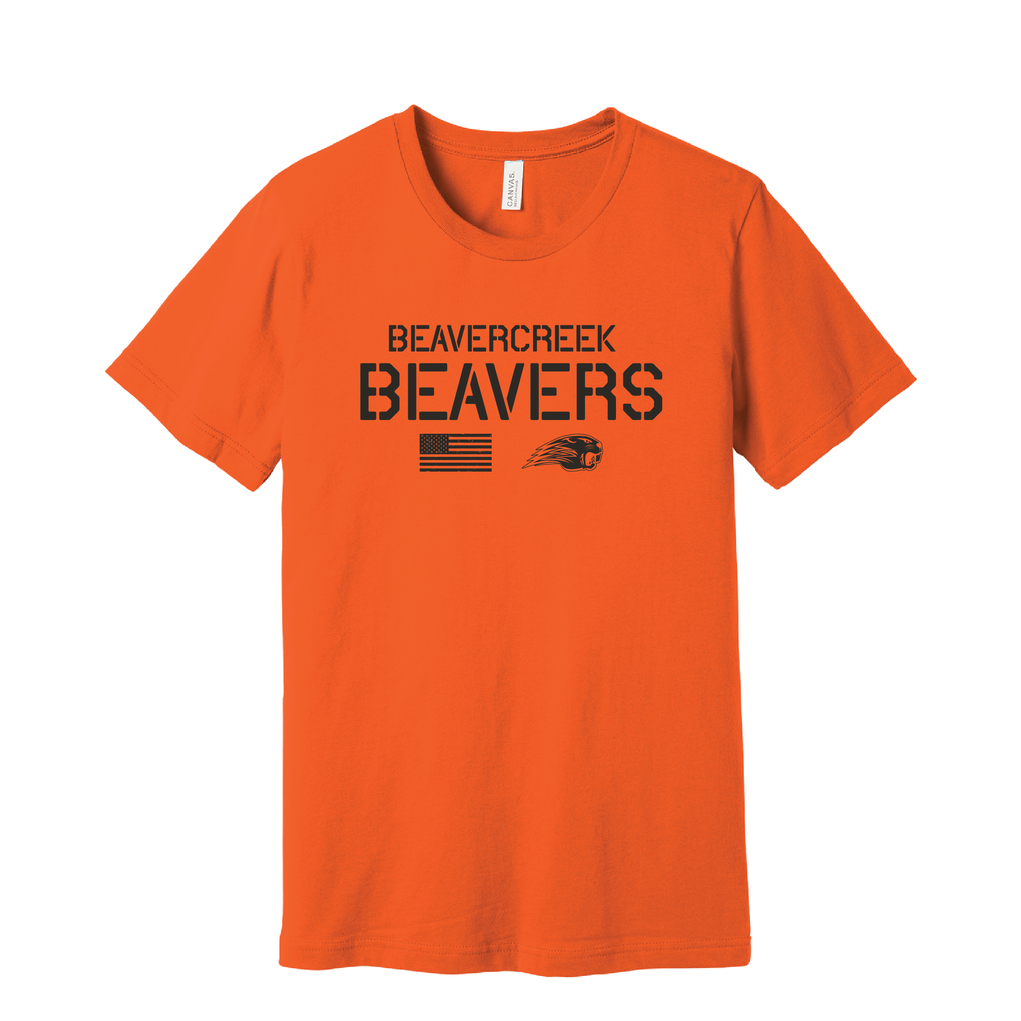 Beavercreek Football Flag T-Shirt