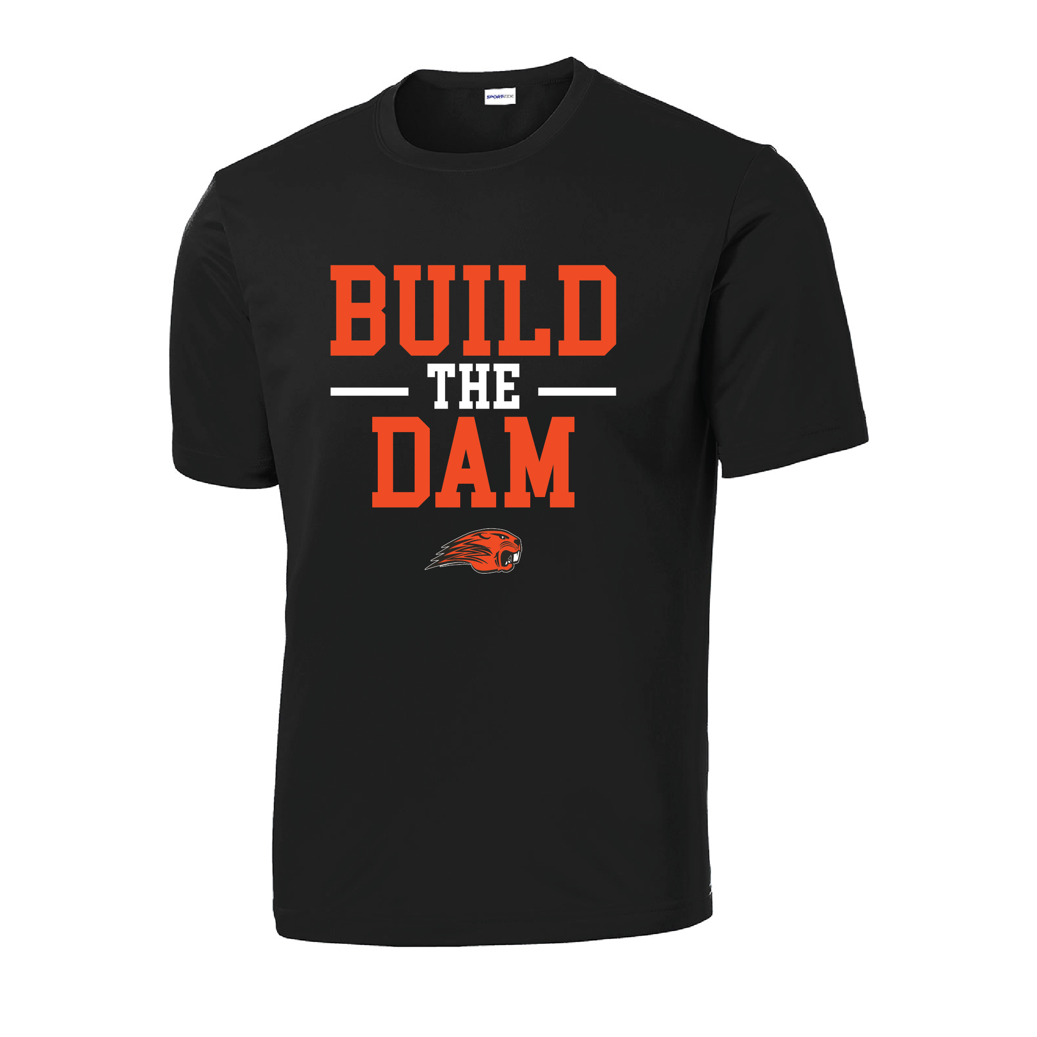 Beavercreek Football Build The Dam Dry-Fit T-Shirt