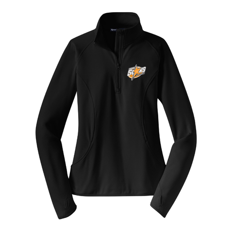 Beavercreek Stars Ladies Sport-Wick Stretch 1/2-Zip Pullover