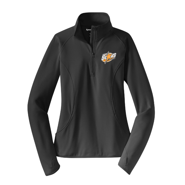 Beavercreek Stars Ladies Sport-Wick Stretch 1/2-Zip Pullover