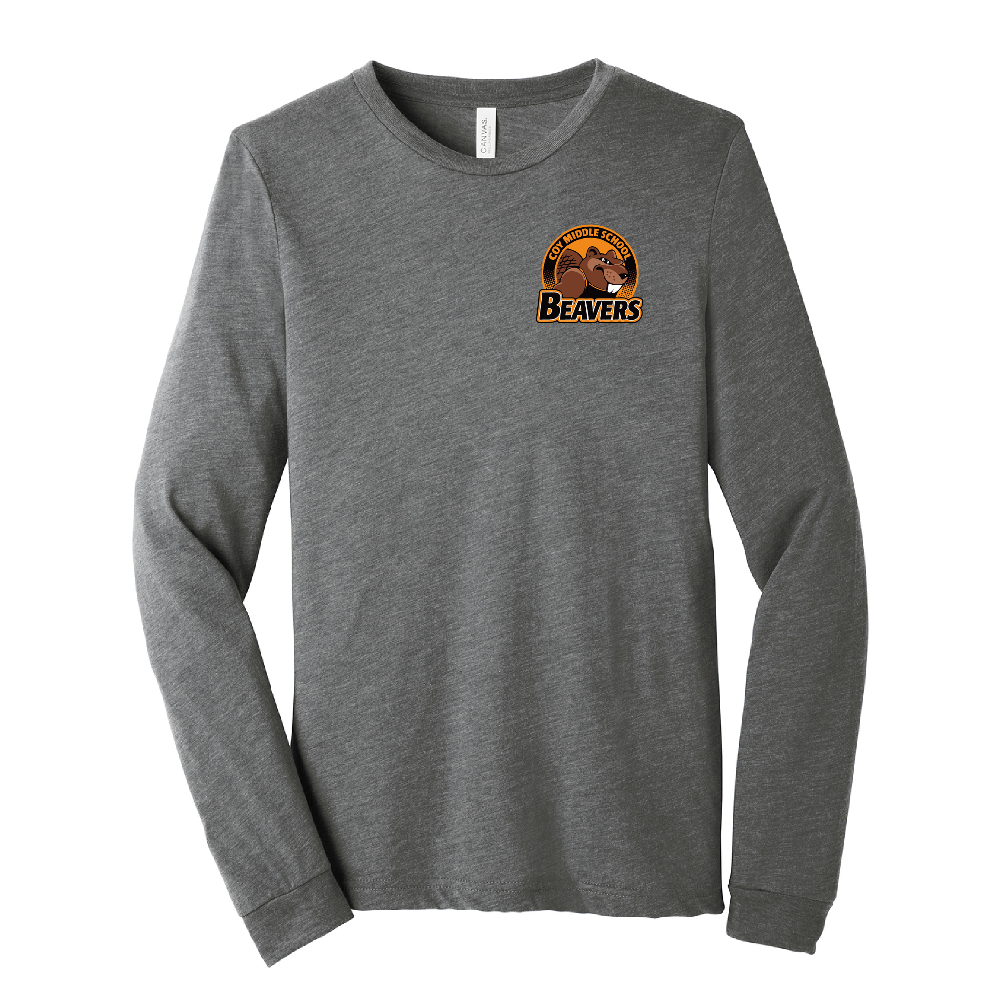 Coy Middle School Beavers Long Sleeve T-Shirt