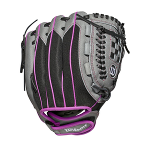 Purple softball glove sales