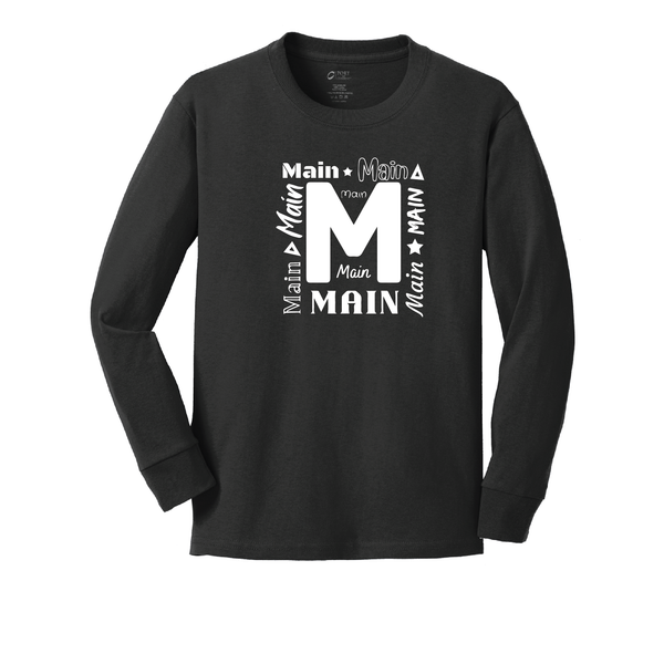 Main Elementary Words Long Sleeve T-Shirt