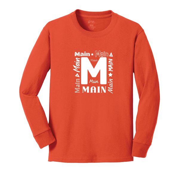 Main Elementary Words Long Sleeve T-Shirt