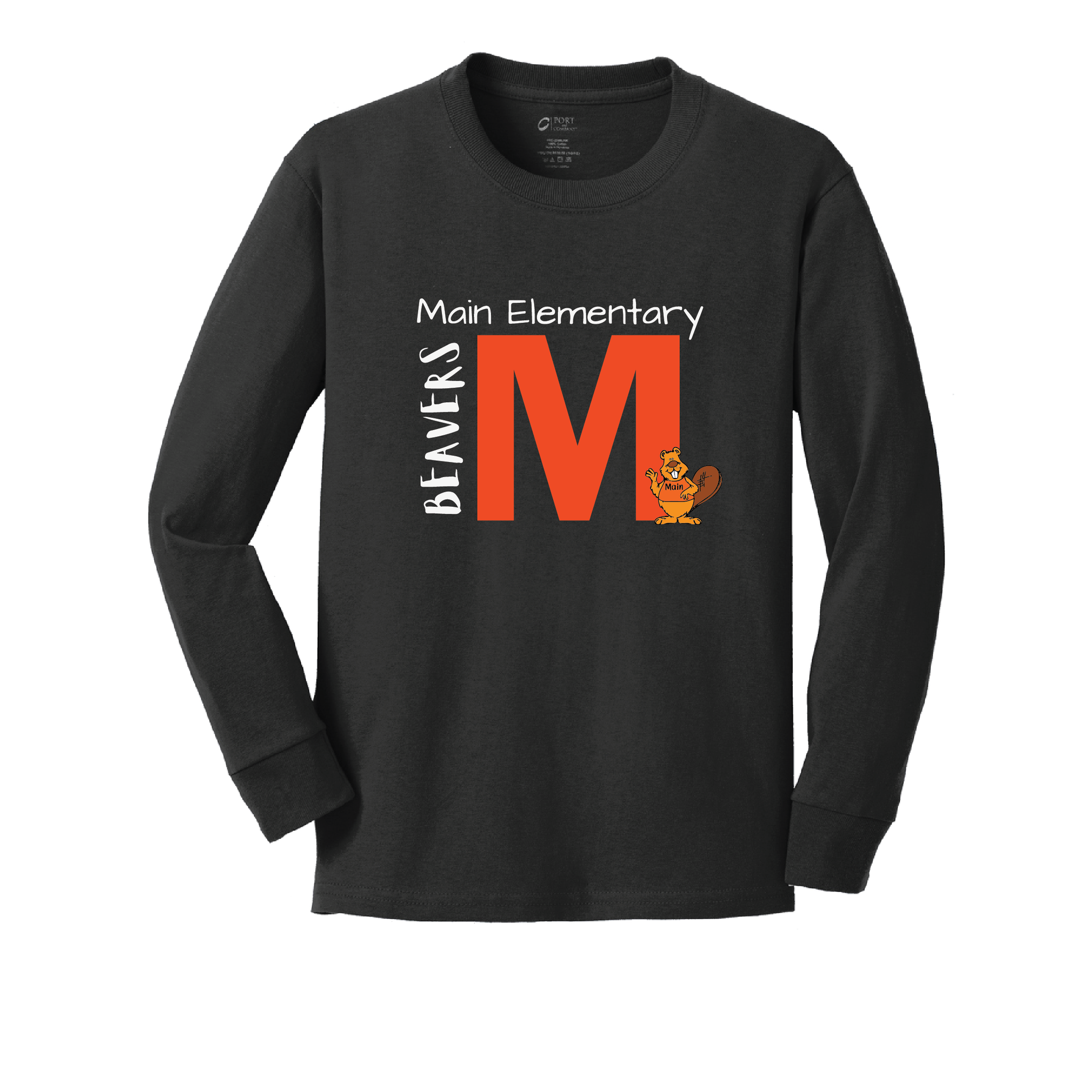 Main Elementary 'M' Long Sleeve T-Shirt