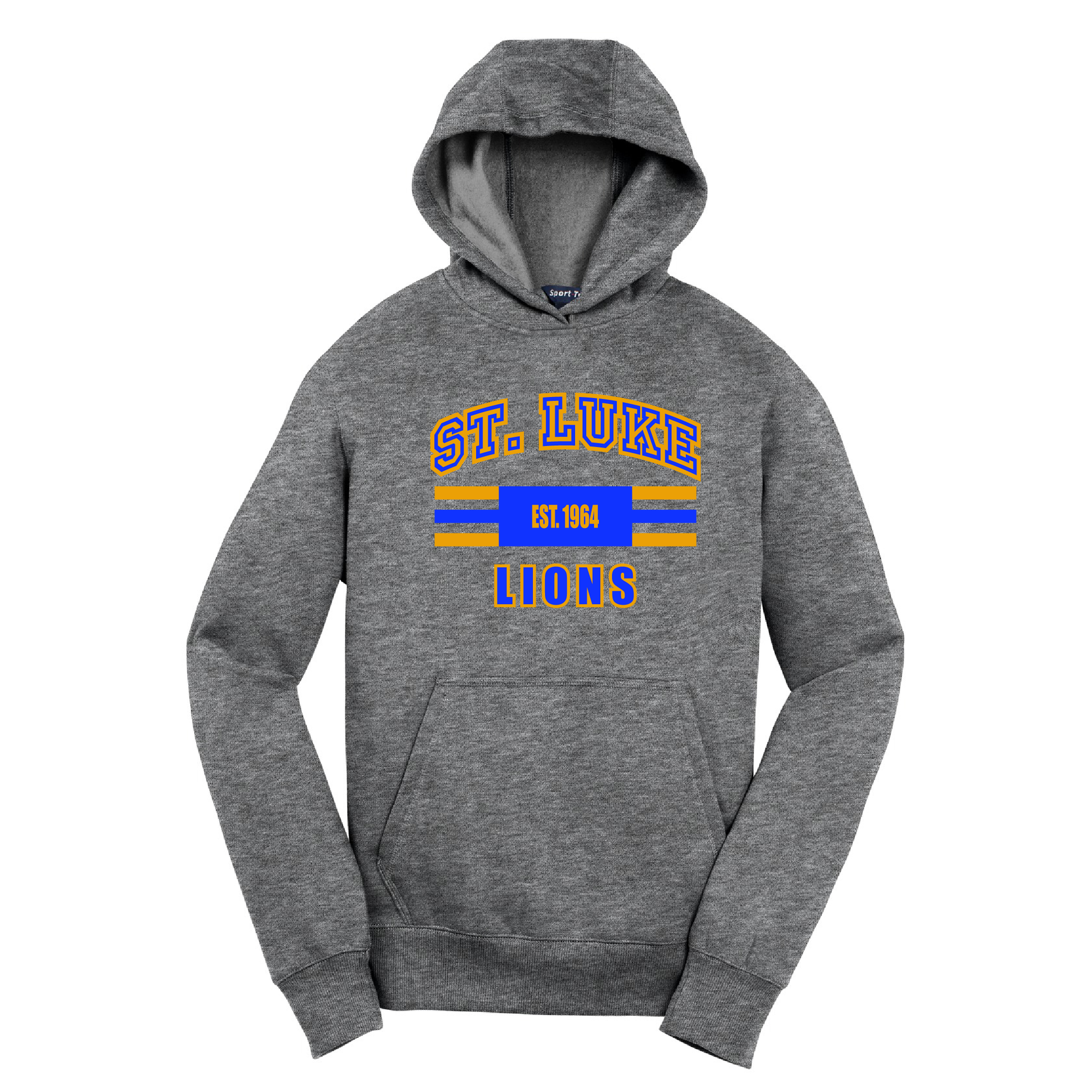 St. Luke Lions EST. 1964 Athletic Fleece Hoodie