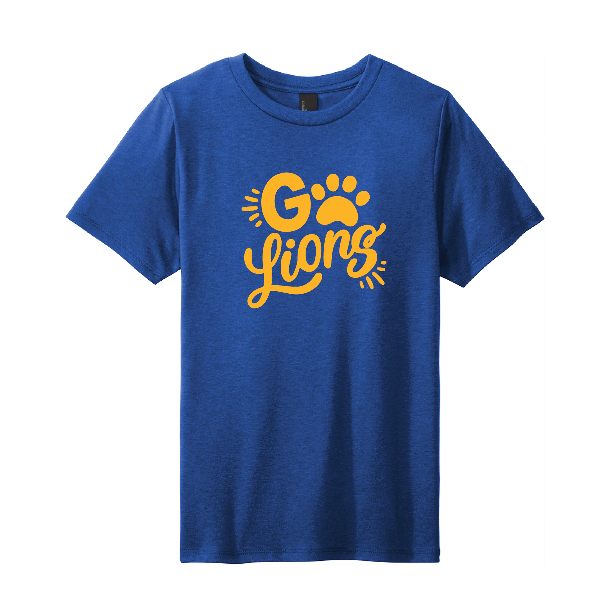 St. Luke Lions Go Lions Tri-Blend Tee