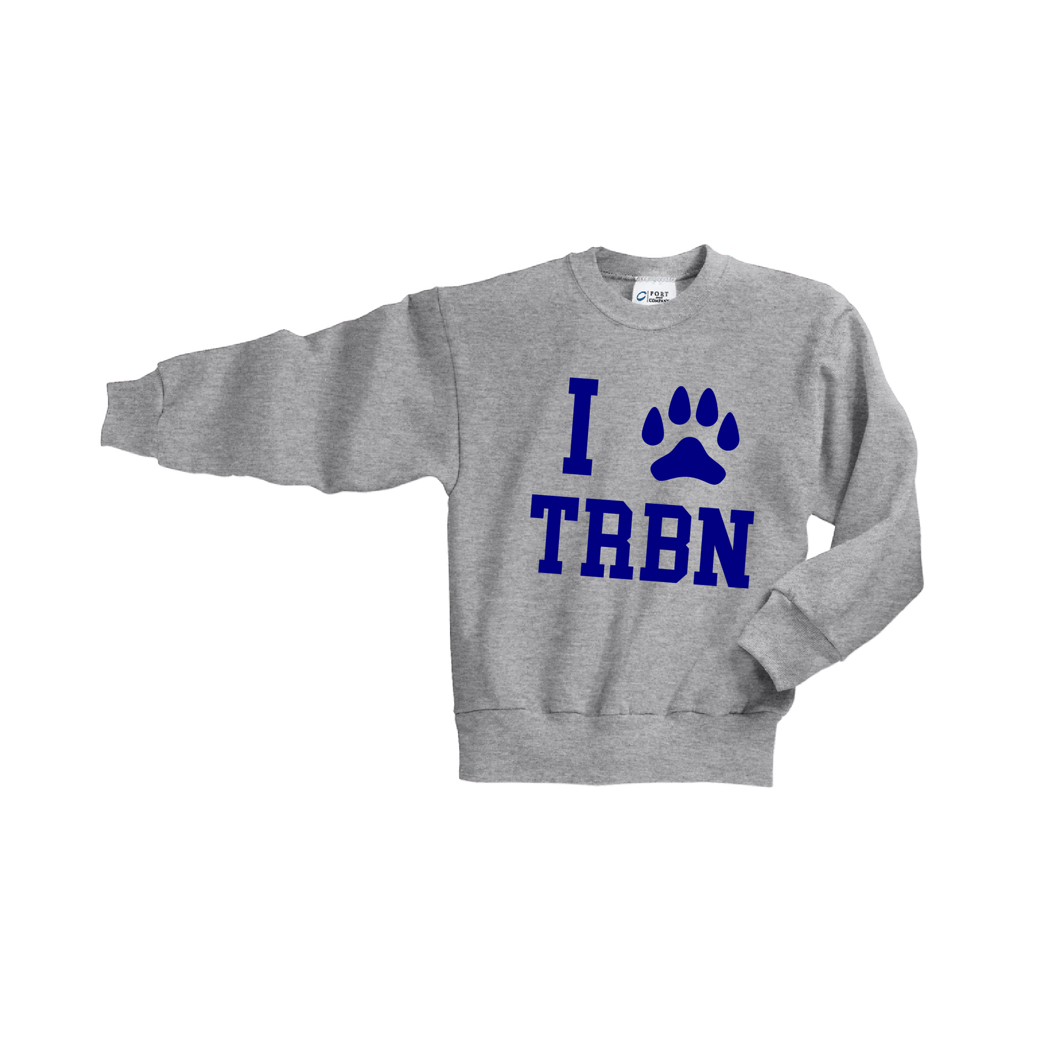 Trebein Elementary I Love Trebein Crewneck Sweatshirt