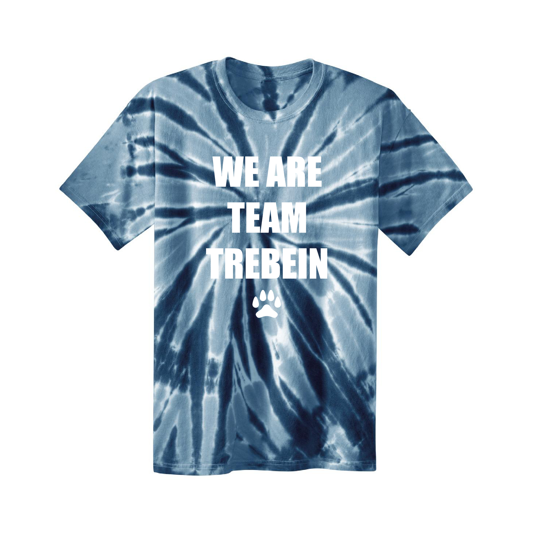 Trebein Elementary We Are Team Trebein Tie-Dye Tee