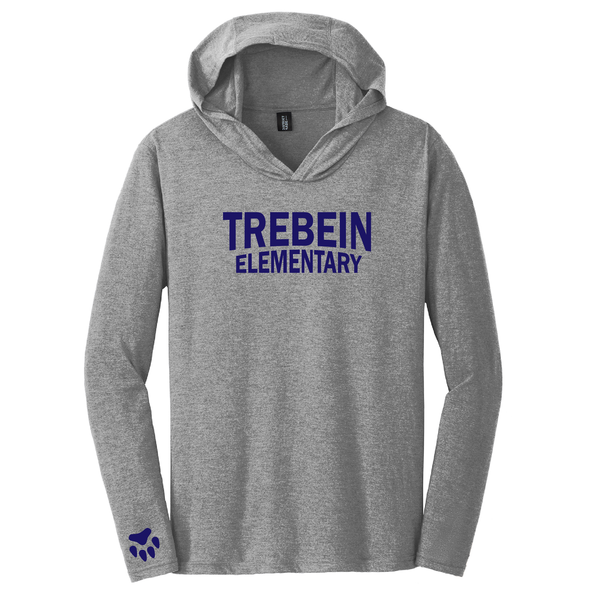 Trebein Elementary Tri-Blend Long Sleeve Hoodie