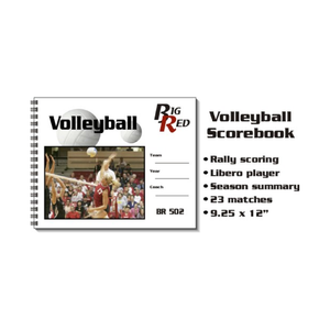 Big Red Volleyball Scorebook