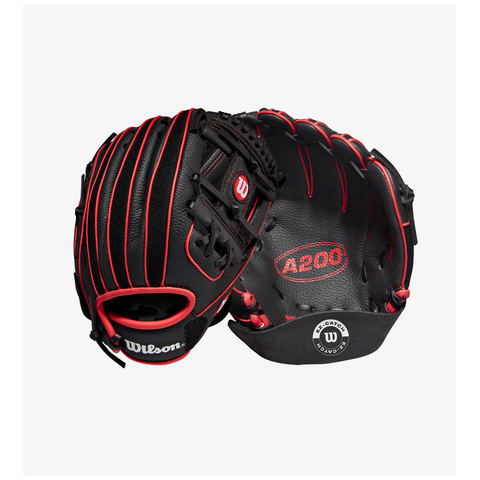 2022 Wilson A200 EZ Catch 10" Glove - Black/Red