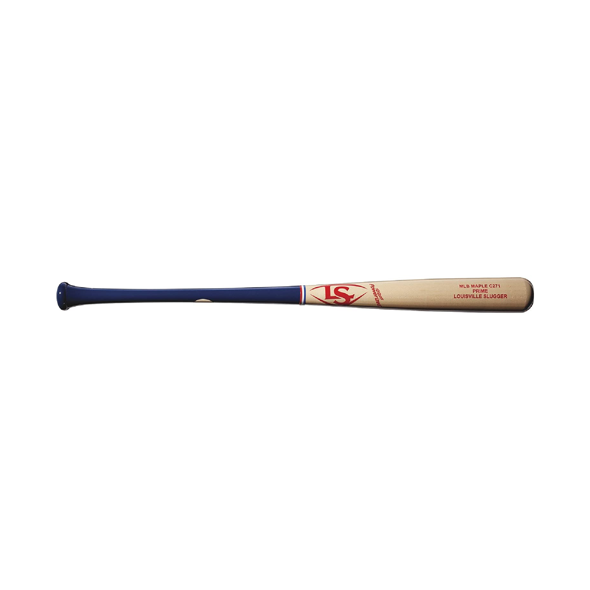 Louisville Slugger MLB Prime Maple C271 Red/White/Blue Bat