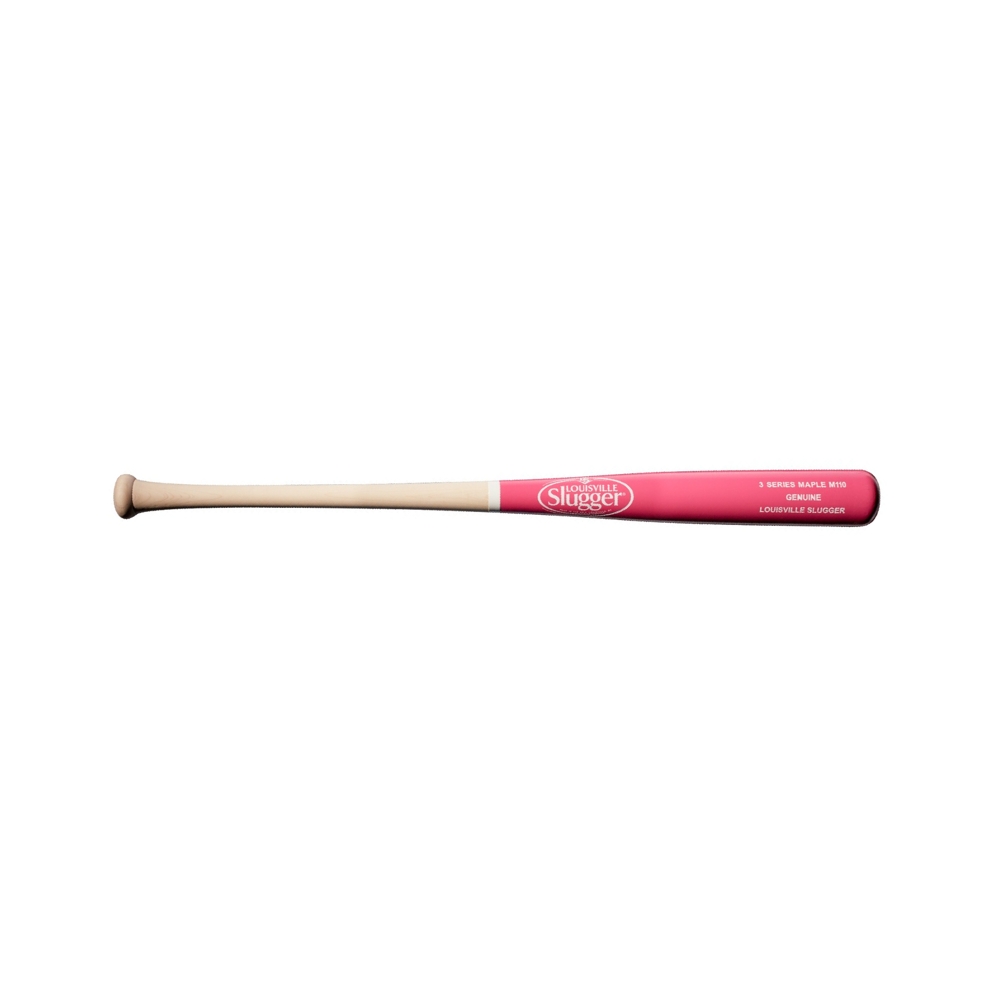 Louisville Slugger Genuine Maple M110 Natural/Pink Bat – Tuffy Brooks  Sporting Goods